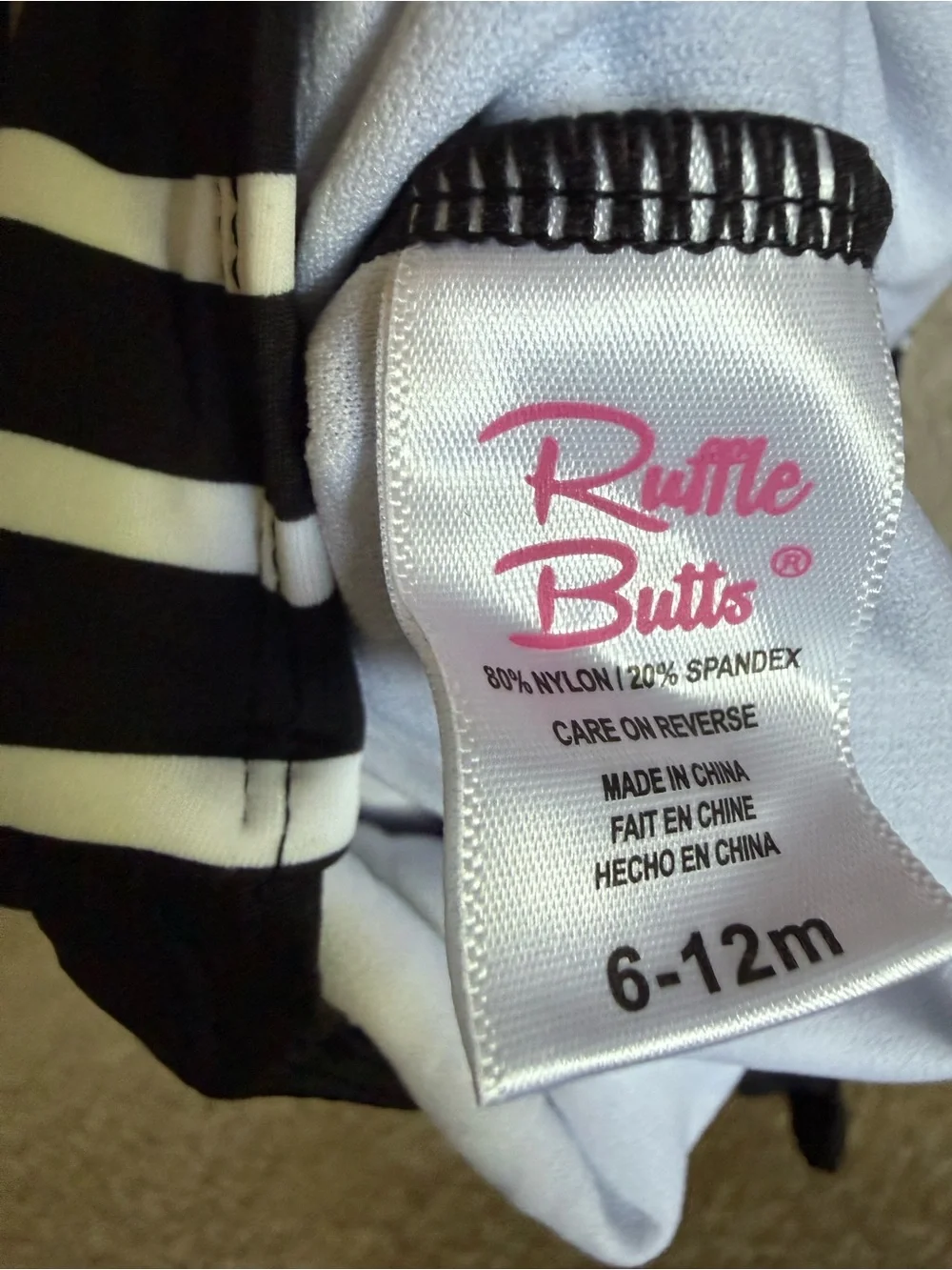 Lot of 3 Ruffle Butts Swimsuits 6-12m